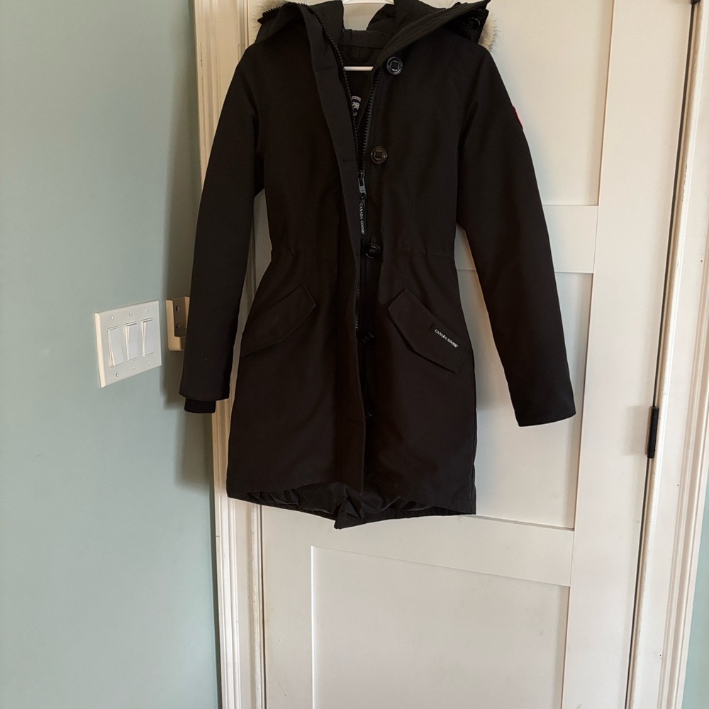 Canada Goose Black sz xs trillium parka